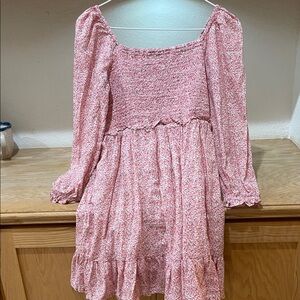 Vineyard Vines Pink Floral Casual Dress